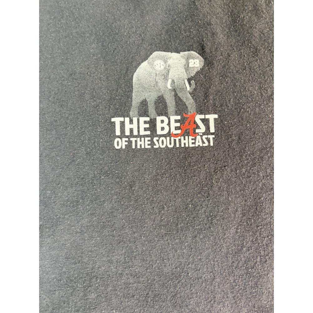 Alabama T-shirt Mens Size XL Black 2012 SEC Football Champions Graphic Tee - Picture 4 of 7